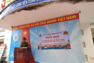 Hoạt động hưởng ứng tháng “An Toàn Giao Thông “