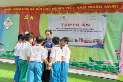 TẬP HUẤN PHÒNG, CHỐNG BẠO LỰC, XÂM HẠI TRẺ EM NĂM HỌC 2023 – 2024