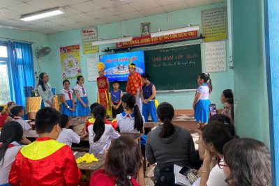 SINH HOẠT CHUYÊN MÔN CẤP TRƯỜNG – TIẾT HOẠT ĐỘNG TRẢI NGHIỆM CỦA CÔ VÀ TRÒ LỚP 5D TRƯỜNG TIỂU HỌC NGHĨA KỲ BẮC