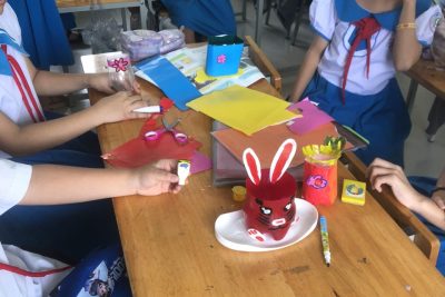 Bài học STEM “Chậu cây thân thiện với môi trường”