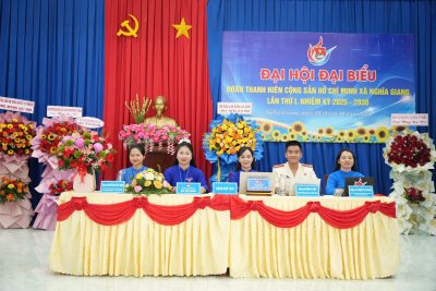 TRƯỜNG TH NGHĨA KỲ BẮC GỬI GẮM NIỀM TIN VÀ KỲ VỌNG CHÀO MỪNG ĐẠI HỘI ĐOÀN TNCS HỒ CHÍ MINH TỈNH QUẢNG NGÃI LẦN THỨ I, NHIỆM KỲ 2025 – 2030