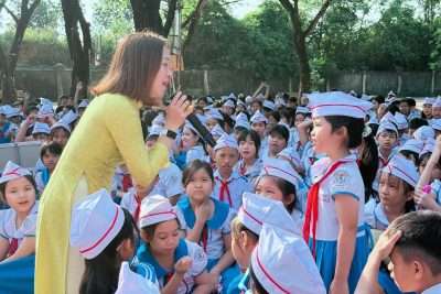 LIÊN ĐỘI TRƯỜNG TIỂU HỌC NGHĨA KỲ BẮC Phối hợp nhà trường tổ chức Diễn đàn: “Xây dựng tình bạn đẹp – Nói không với bạo lực học đường”