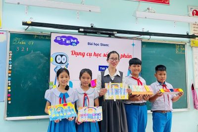 Bài học STEM “Dụng cụ số thập phân”.